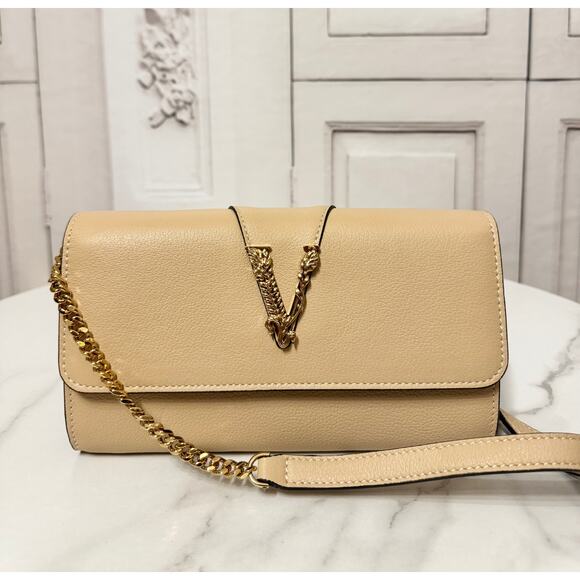 BRAND NEW Versace Virtus Chain Crossbody - Picture 1 of 10